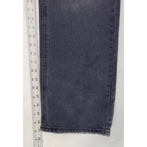 KanCan Dixon Ultra High Rise 90's Boyfriend Jeans Black/Gray Distressed Sz 15/31 - Picture 9 of 13